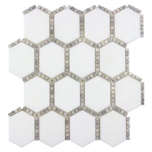 Jeweled Hex Manor Gray