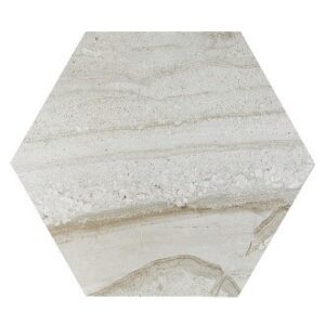 Ashen Silk Hexagon Matte