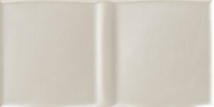 Grooves Bone Glossy Deco 3x6