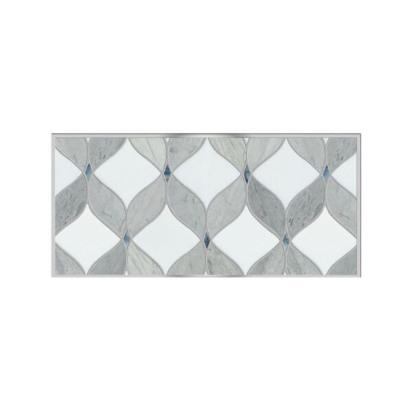 D-Lux Pearl Adley Grey (6X12) Grouted Board