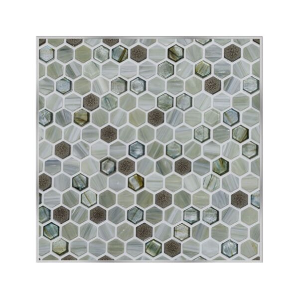 Glassique Brocade Lagoon Grouted Boards