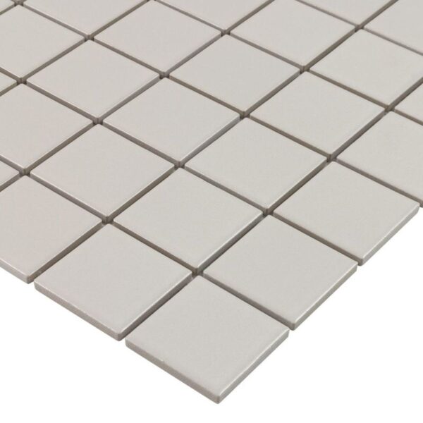 TAUPE MATTE 2X2 SQUARE PORC MOS - Image 3