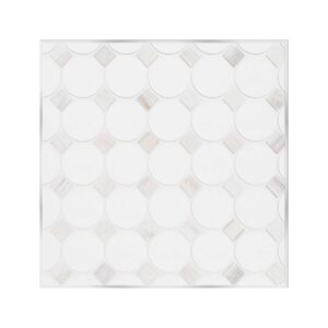The Finish Line Pale Beige Buttons Grouted Boards