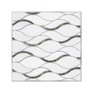 Dazzle Symmetry Silver Grouted Boards