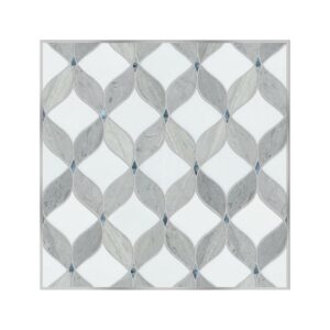 D-Lux Pearl Adley Grey (12X12) Grouted Board