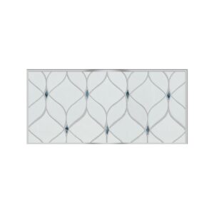 D-Lux Pearl Adley White (6X12) Grouted Board