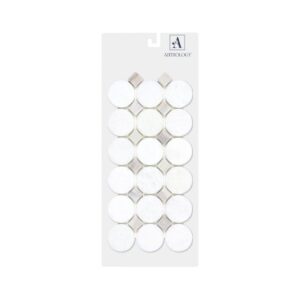 The Finish Line Pale Beige Buttons Display
