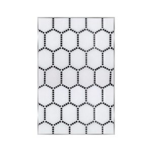 Jeweled Hex Sable Black 12X18 Gb