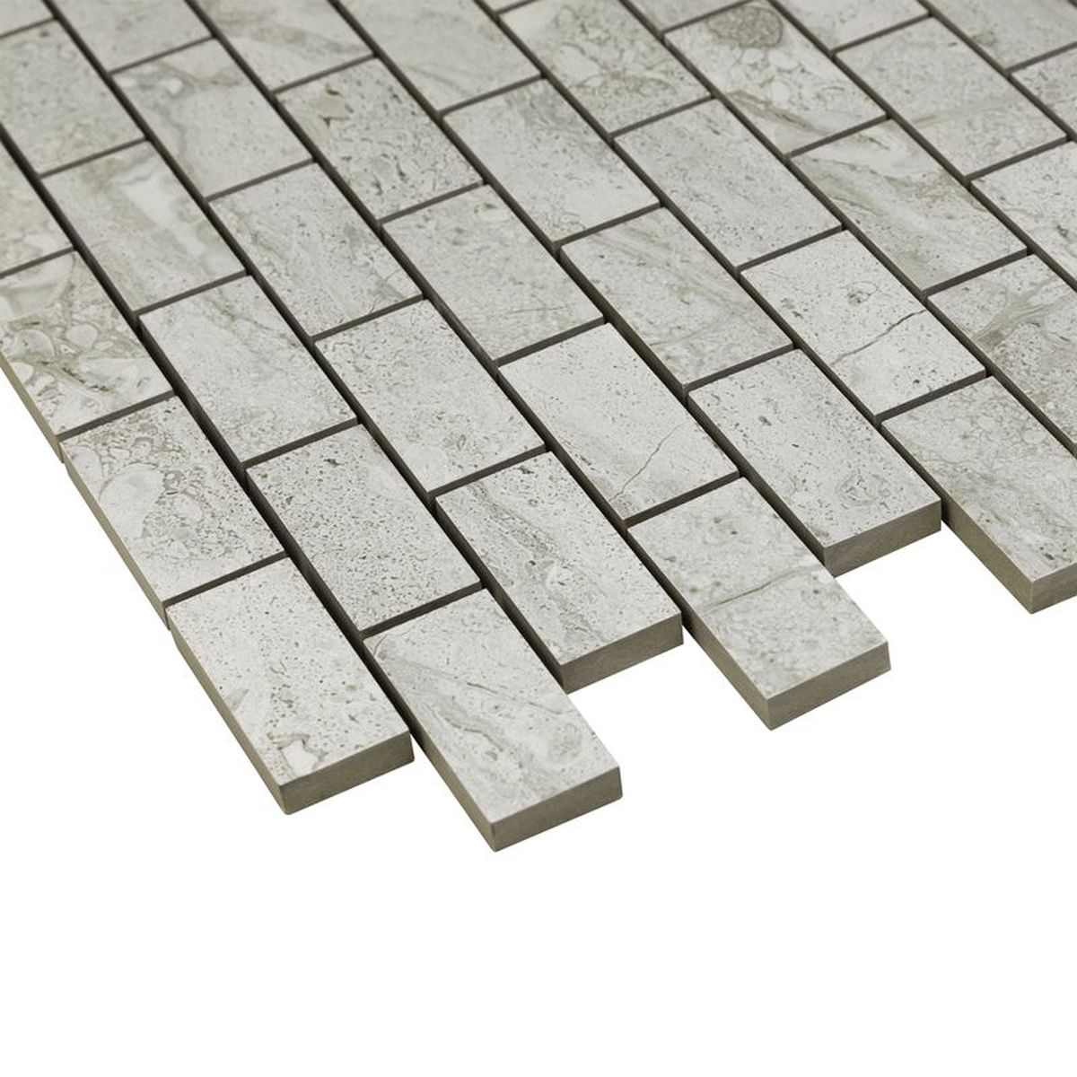 ASHEN SILK 1X2 MOSAIC MATTE - Image 3