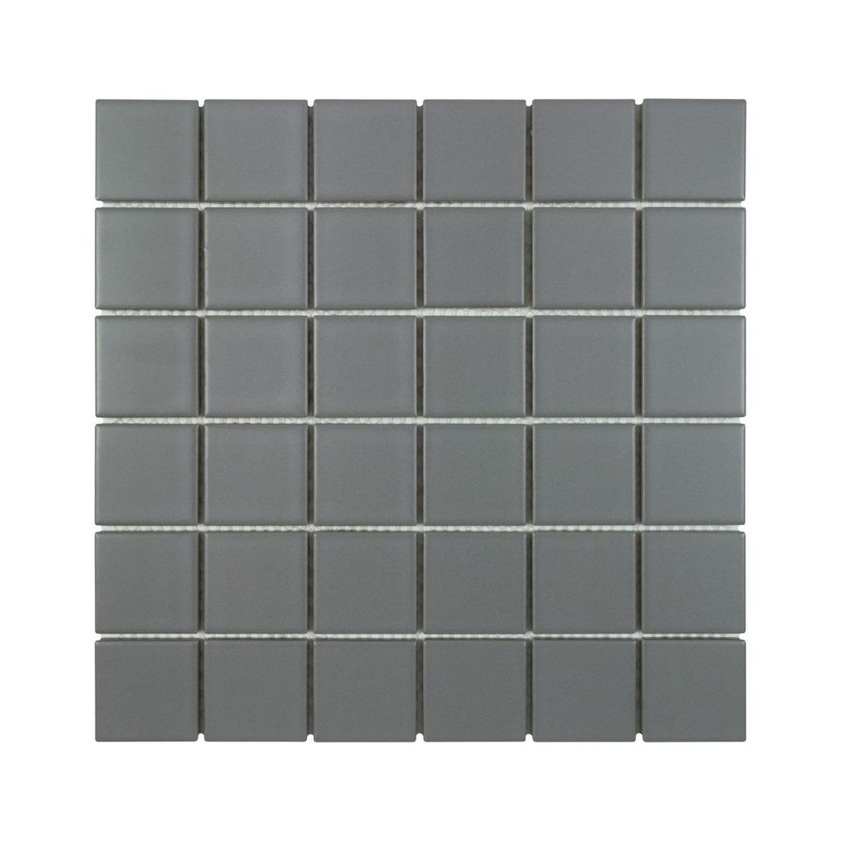 GREY MATTE 2X2 SQUARE PORC MOS