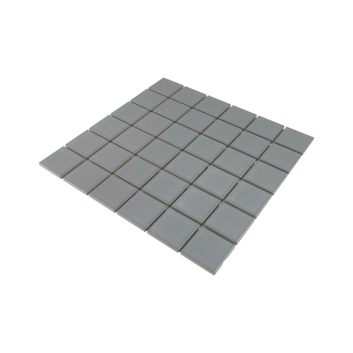GREY MATTE 2X2 SQUARE PORC MOS - Image 2