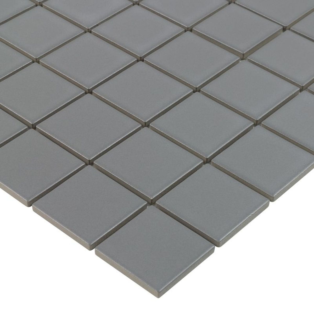 GREY MATTE 2X2 SQUARE PORC MOS - Image 3